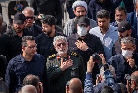 General Esmail Qaani, Commander Of Quds Force, In Tehran