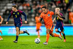 Netherlands v Sweden - European Under-21 Championship 2025 Qualifying