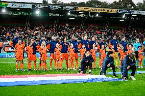 Netherlands v Sweden - European Under-21 Championship 2025 Qualifying