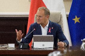 Weekly Meeting Of Poland's Prime Minister Donald Tusk With  The Ministers.