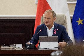 Weekly Meeting Of Poland's Prime Minister Donald Tusk With  The Ministers.