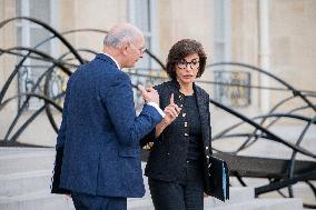 Weekly Cabinet Meeting - Paris