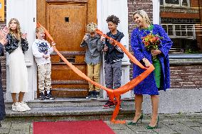 Queen Maxima Opens Dushi House - Netherlands