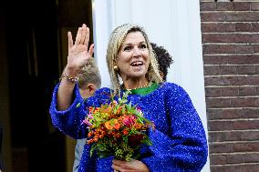 Queen Maxima Opens Dushi House - Netherlands