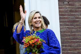 Queen Maxima Opens Dushi House - Netherlands