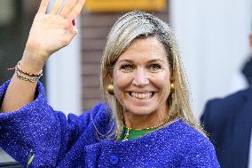 Queen Maxima Opens Dushi House - Netherlands