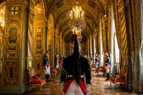 King and Queen Of Belgium At The City Hall Of Paris