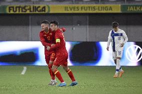 UEFA U21 European Championships qualifying match Finland vs Montenegro