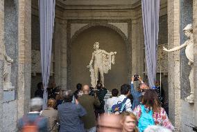 Restored Apollo Belvedere returns to Vatican Museum