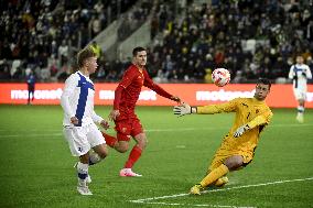 UEFA U21 European Championships qualifying match Finland vs Montenegro