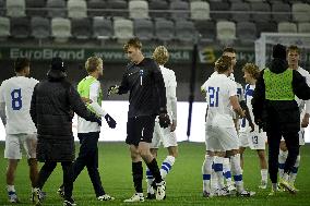 UEFA U21 European Championships qualifying match Finland vs Montenegro