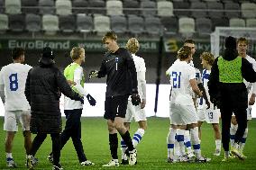 UEFA U21 European Championships qualifying match Finland vs Montenegro