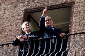 US Director Francis Ford Coppola Admires During The 19th Rome Film Festival In Rome