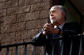 US Director Francis Ford Coppola Admires During The 19th Rome Film Festival In Rome