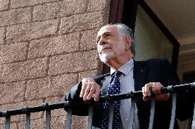 US Director Francis Ford Coppola Admires During The 19th Rome Film Festival In Rome