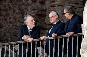 US Director Francis Ford Coppola Admires During The 19th Rome Film Festival In Rome