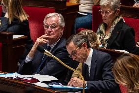 Question Time In The French Parliament