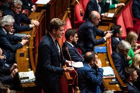 Question Time In The French Parliament