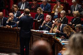 Question Time In The French Parliament