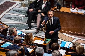 Question Time In The French Parliament