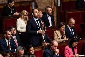 Question Time In The French Parliament