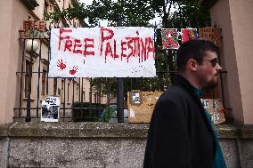 Pro-Palestine Protest In Krakow, Poland