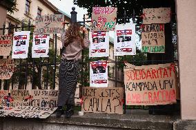 Pro-Palestine Protest In Krakow, Poland