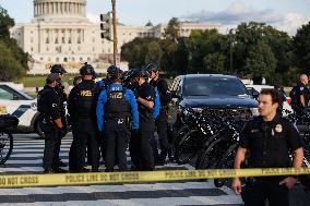 Indigenous Demonstrators Clash With Police Near U.S. Capitol