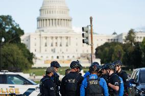 Indigenous Demonstrators Clash With Police Near U.S. Capitol