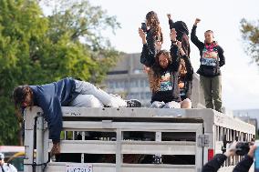 Indigenous Demonstrators Clash With Police Near U.S. Capitol