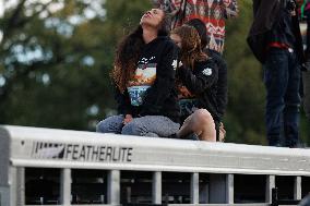 Indigenous Demonstrators Clash With Police Near U.S. Capitol