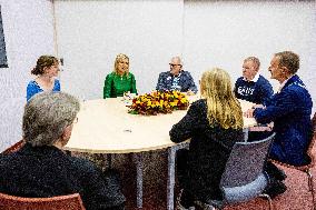 Queen Maxima Visits Klaaswaal - Netherlands