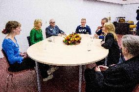 Queen Maxima Visits Klaaswaal - Netherlands