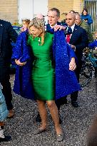 Queen Maxima Visits Klaaswaal - Netherlands