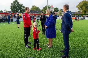 Queen Maxima Visits Klaaswaal - Netherlands