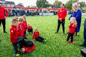 Queen Maxima Visits Klaaswaal - Netherlands