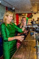 Queen Maxima Visits Klaaswaal - Netherlands