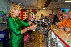 Queen Maxima Visits Klaaswaal - Netherlands