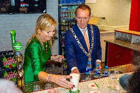 Queen Maxima Visits Klaaswaal - Netherlands