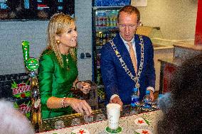 Queen Maxima Visits Klaaswaal - Netherlands