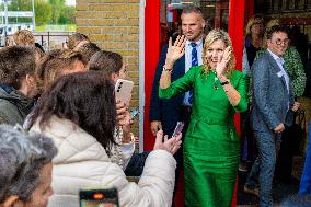 Queen Maxima Visits Klaaswaal - Netherlands