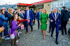 Queen Maxima Visits Klaaswaal - Netherlands