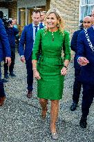 Queen Maxima Visits Klaaswaal - Netherlands