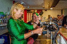 Queen Maxima Visits Klaaswaal - Netherlands