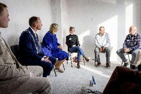 Queen Maxima Visits Klaaswaal - Netherlands