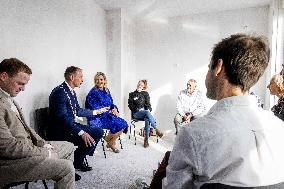 Queen Maxima Visits Klaaswaal - Netherlands