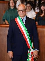 Francis Ford Coppola Receives The Capitoline Wolf - Rome