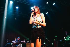 Clara Performs During The Pr1mo Tour In Milan