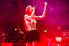 Clara Performs During The Pr1mo Tour In Milan