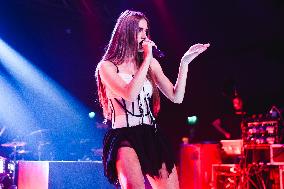 Clara Performs During The Pr1mo Tour In Milan